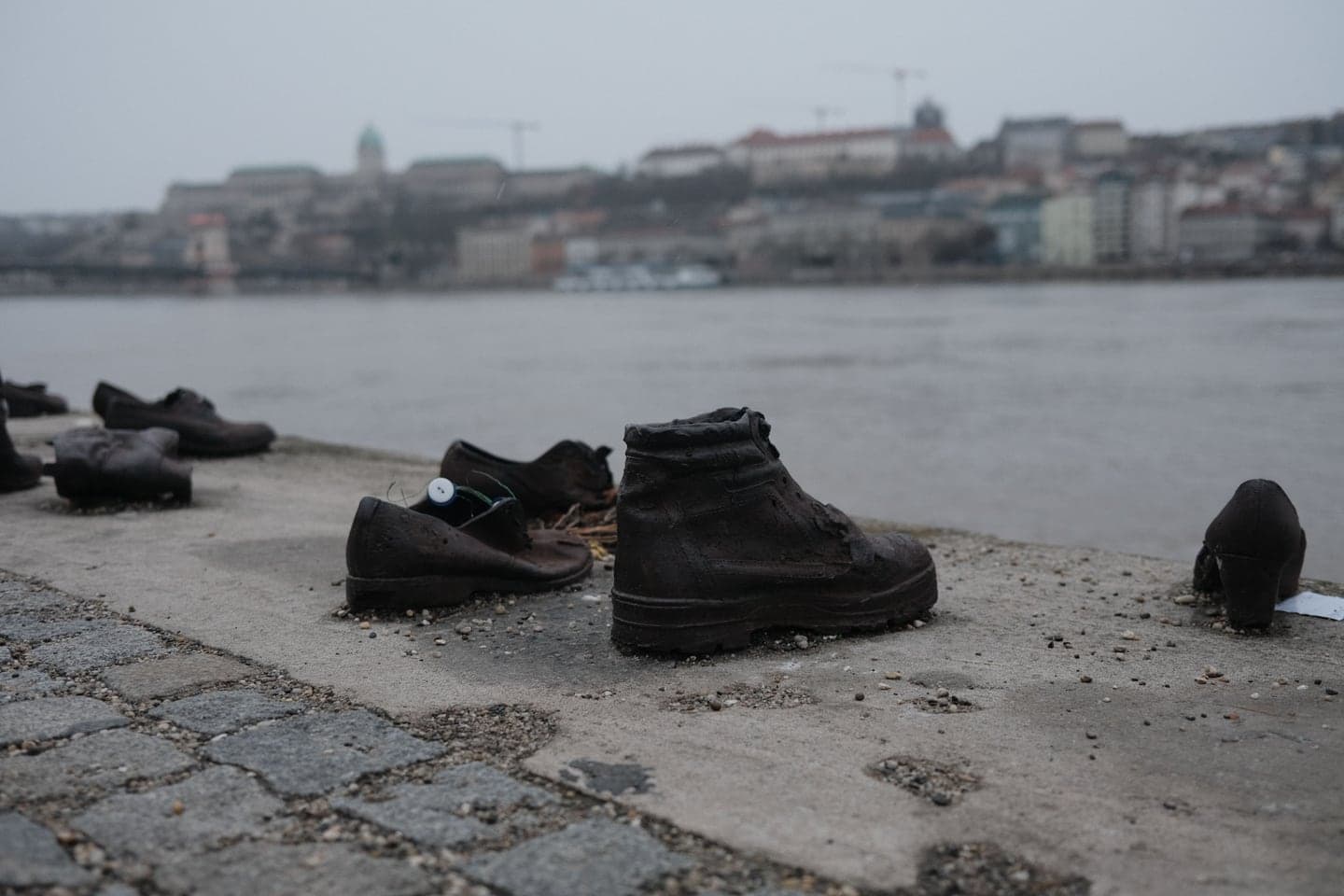 Shoes on the Danube Bank